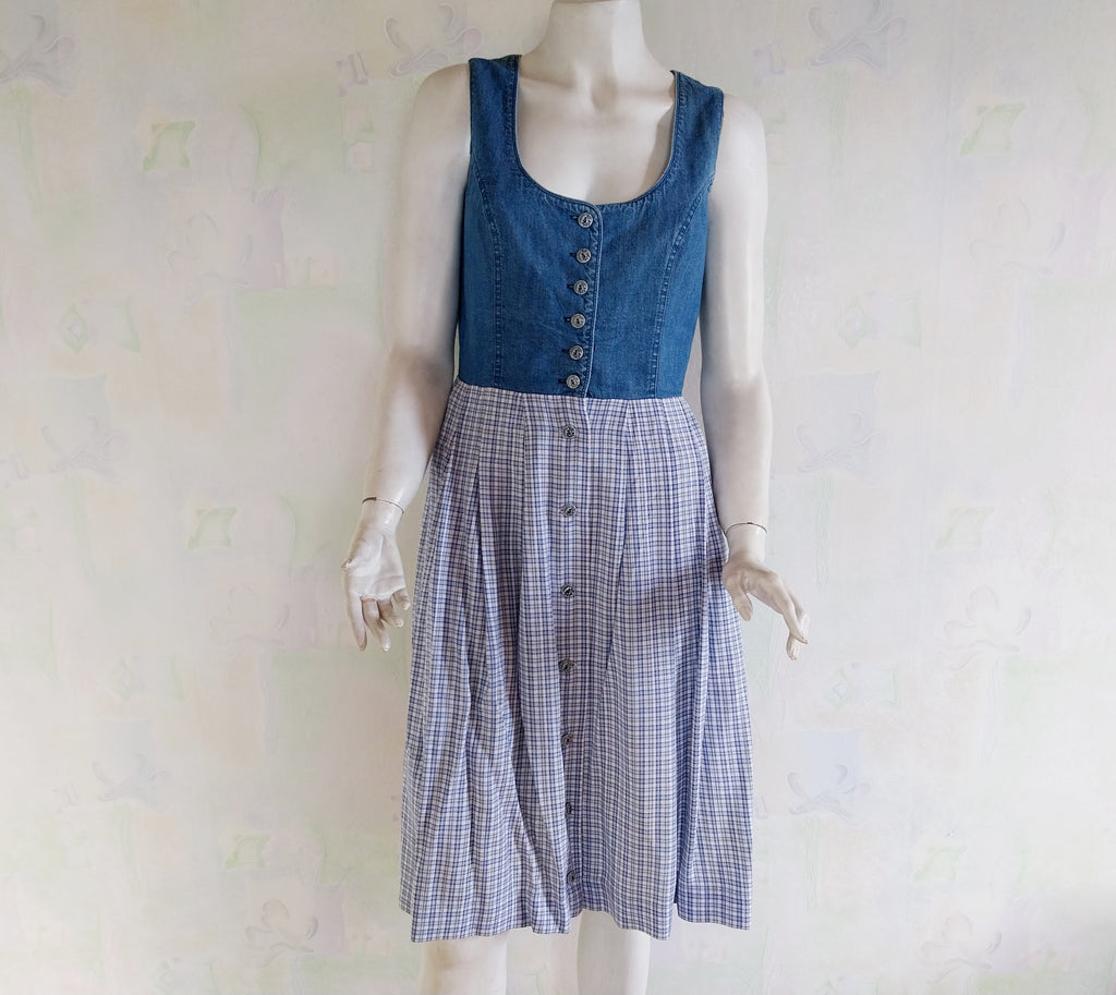 Vintage Austrian Dirndl Dress — Salzburger Trachtenecht