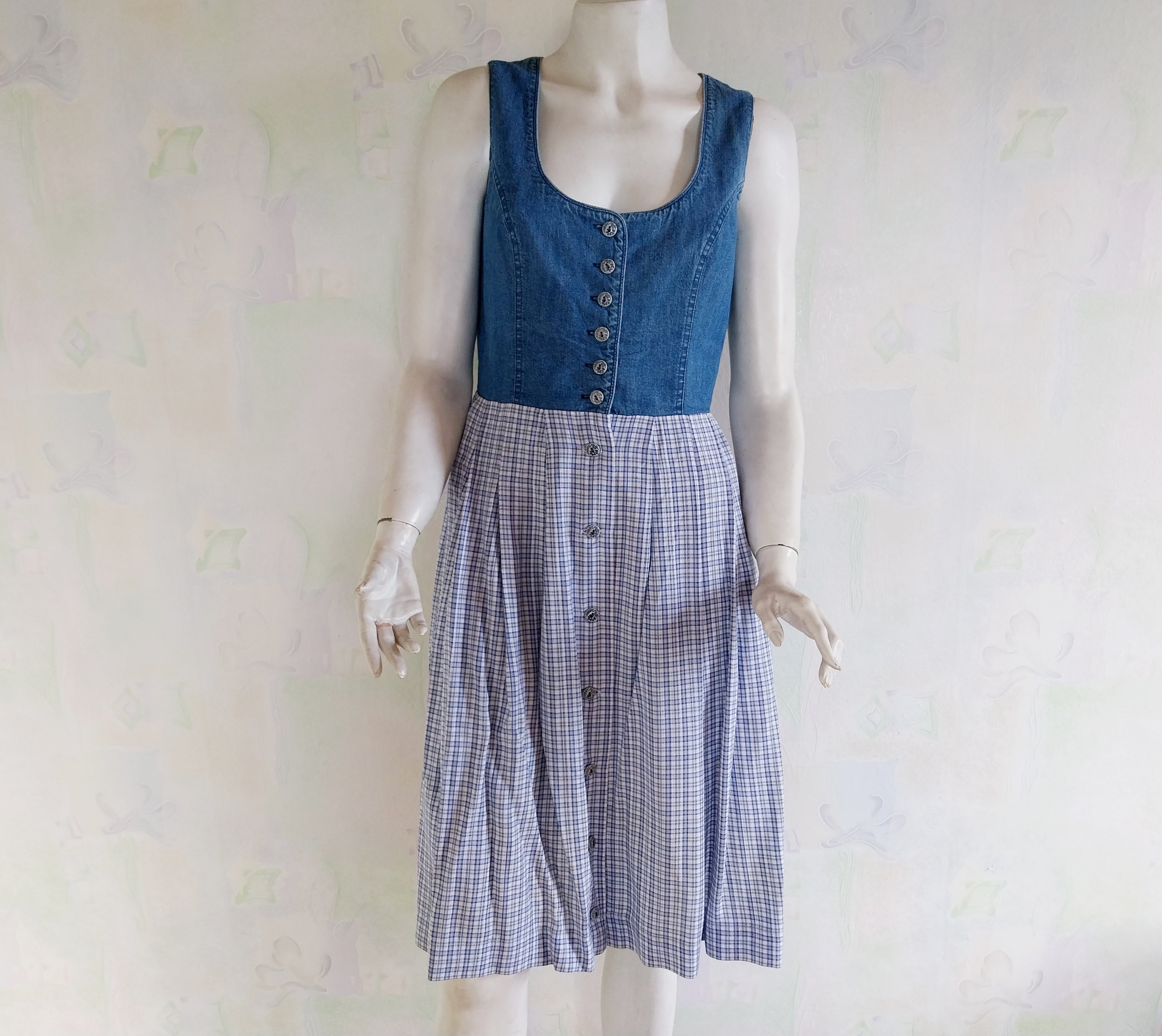 Vintage Austrian Dirndl Dress — Salzburger Trachtenecht
