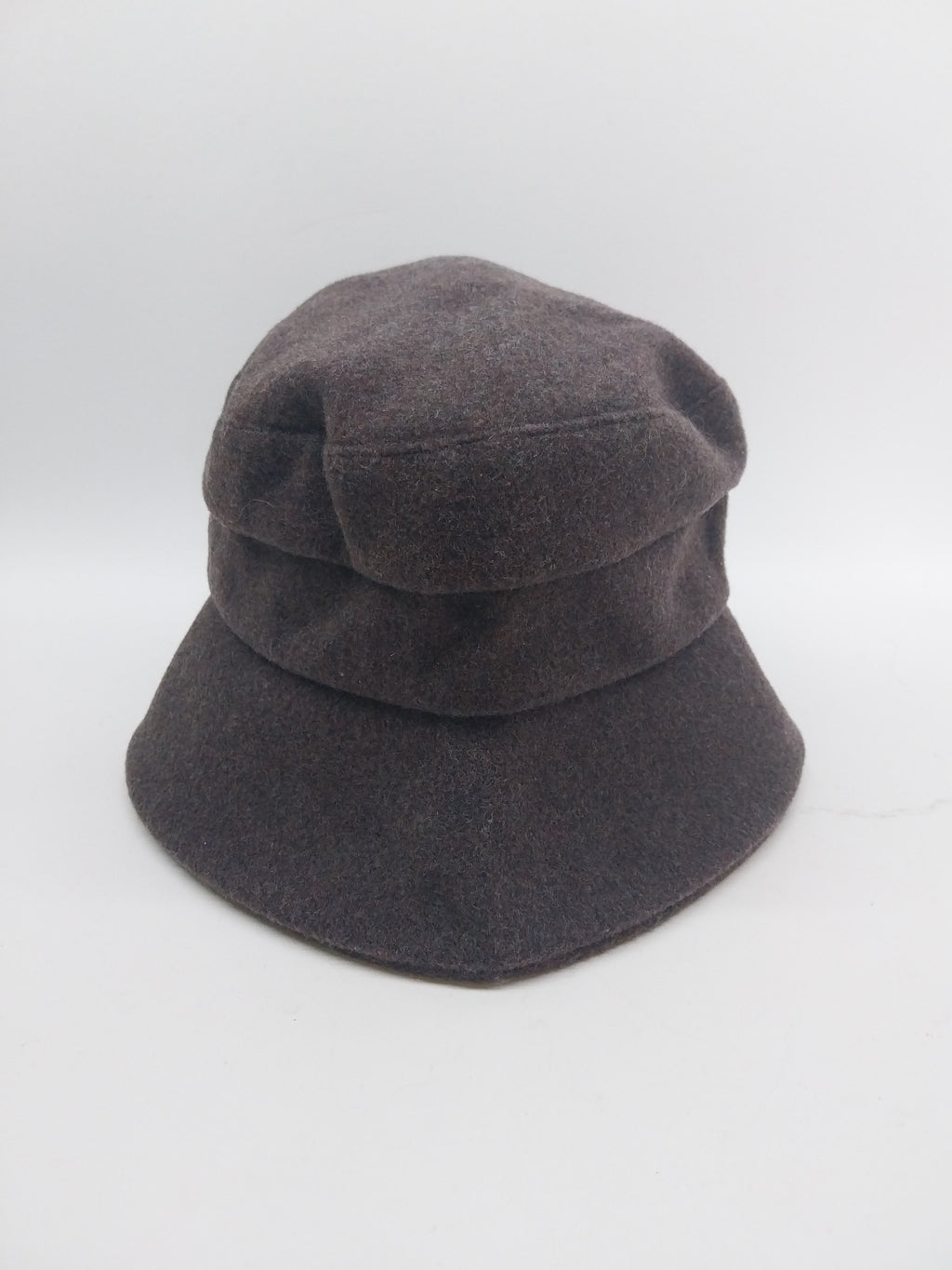 Vintage Mayser Wool Cloche Hat — Smoke Grey, Size S