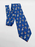 Gai-Luron Vintage Novelty Tie — Royal Blue, 1996