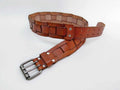 Vintage Knucklehead Braided Leather Belt