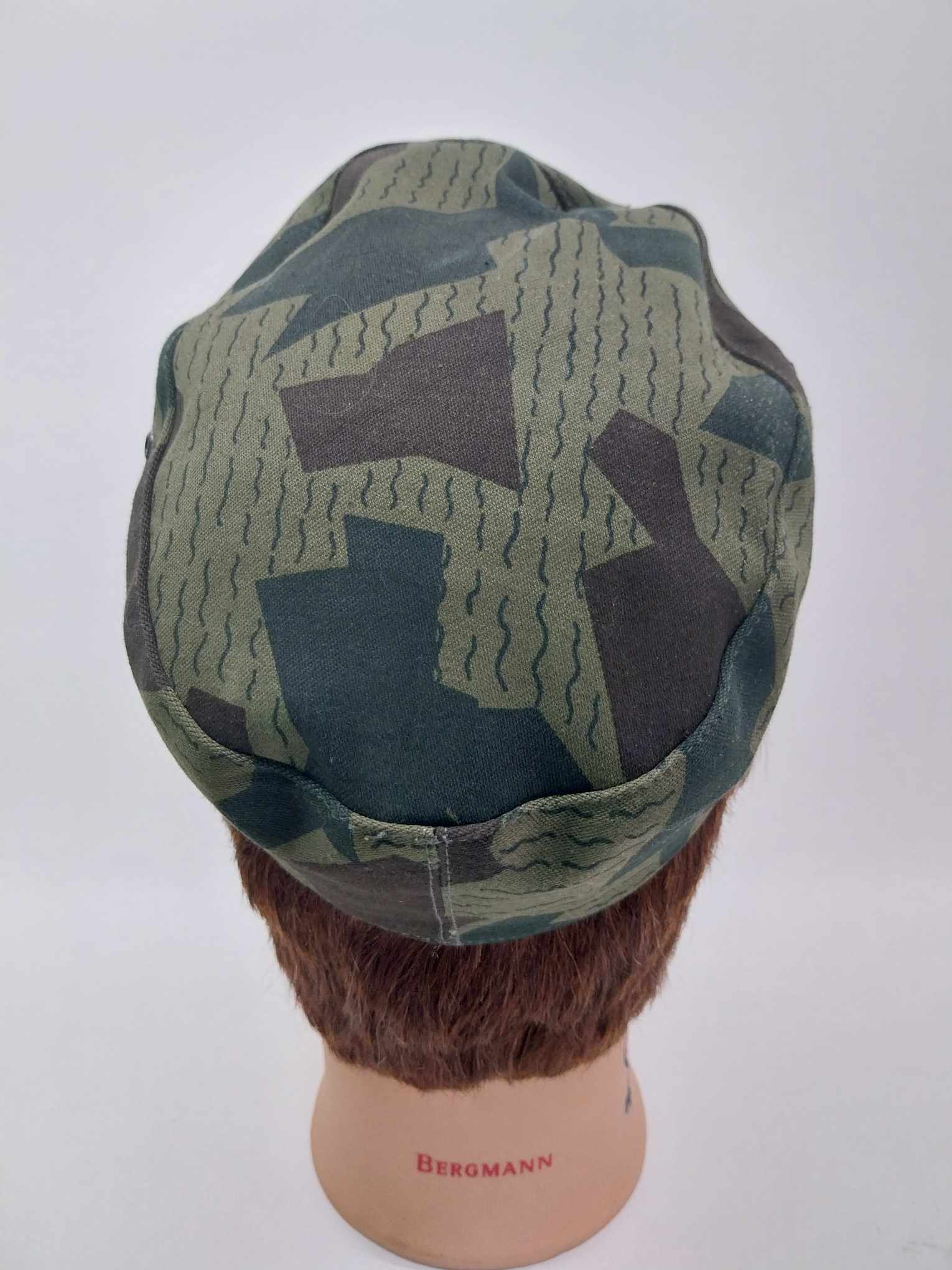 Vintage Bulgarian Military Field Cap — Camouflage, "Hr. Botev" Factory Kalofer