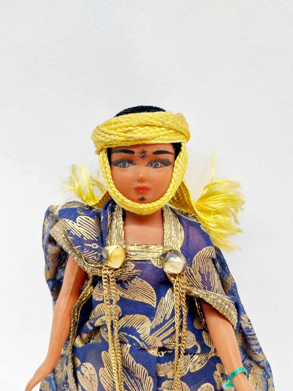 Latifa — Vintage Handmade North African Doll with Original Tag