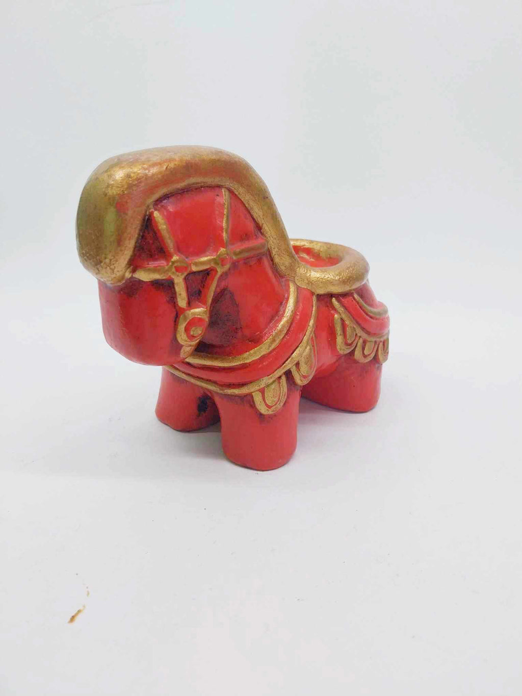 Vintage Thun Bolzano ceramic horse shaped candle holder