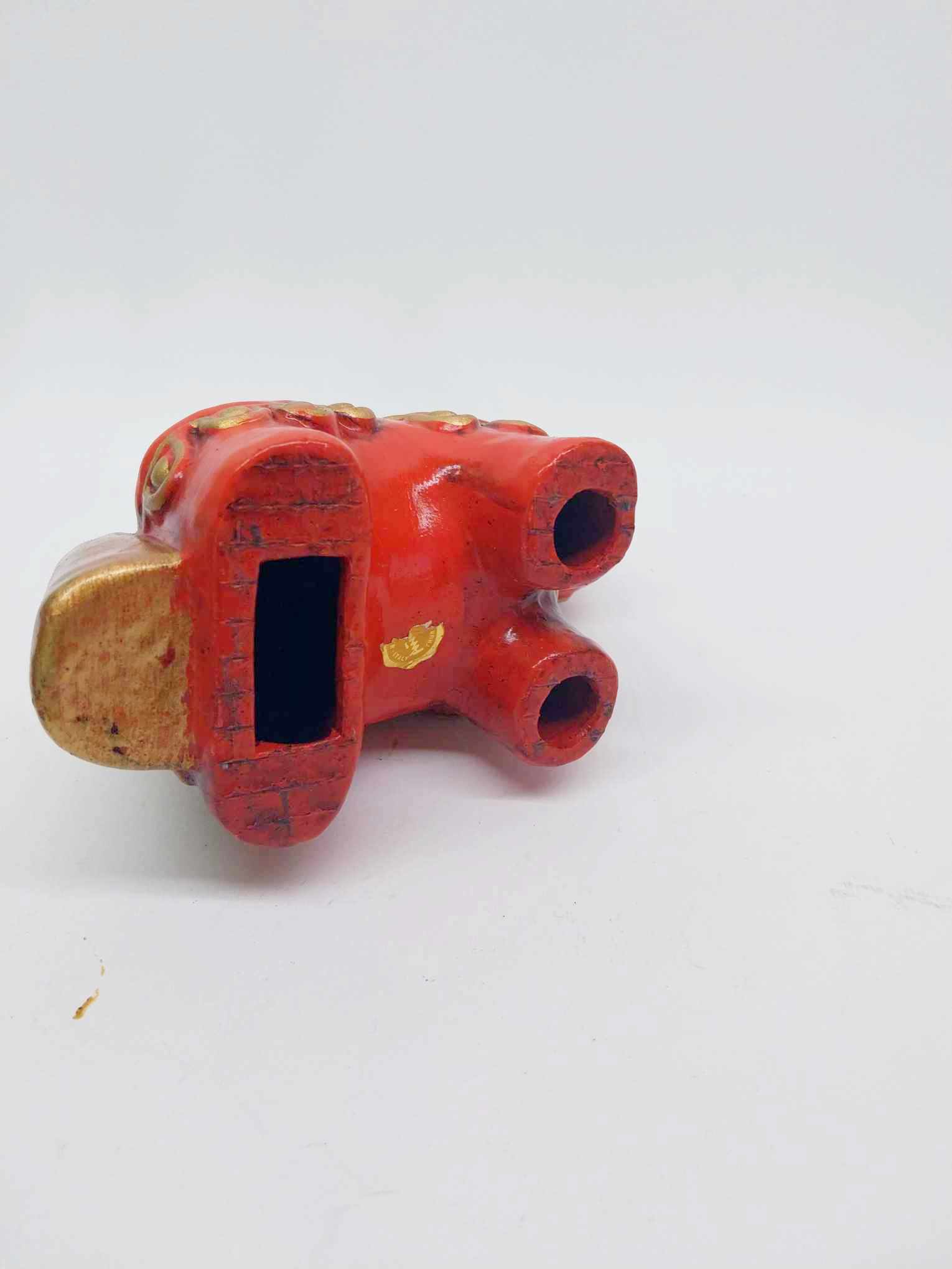Vintage Thun Bolzano ceramic horse shaped candle holder