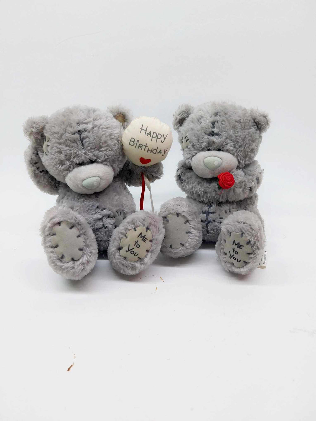 Vintage Me to You Teddy Bear Set – Happy Birthday & Rose, England