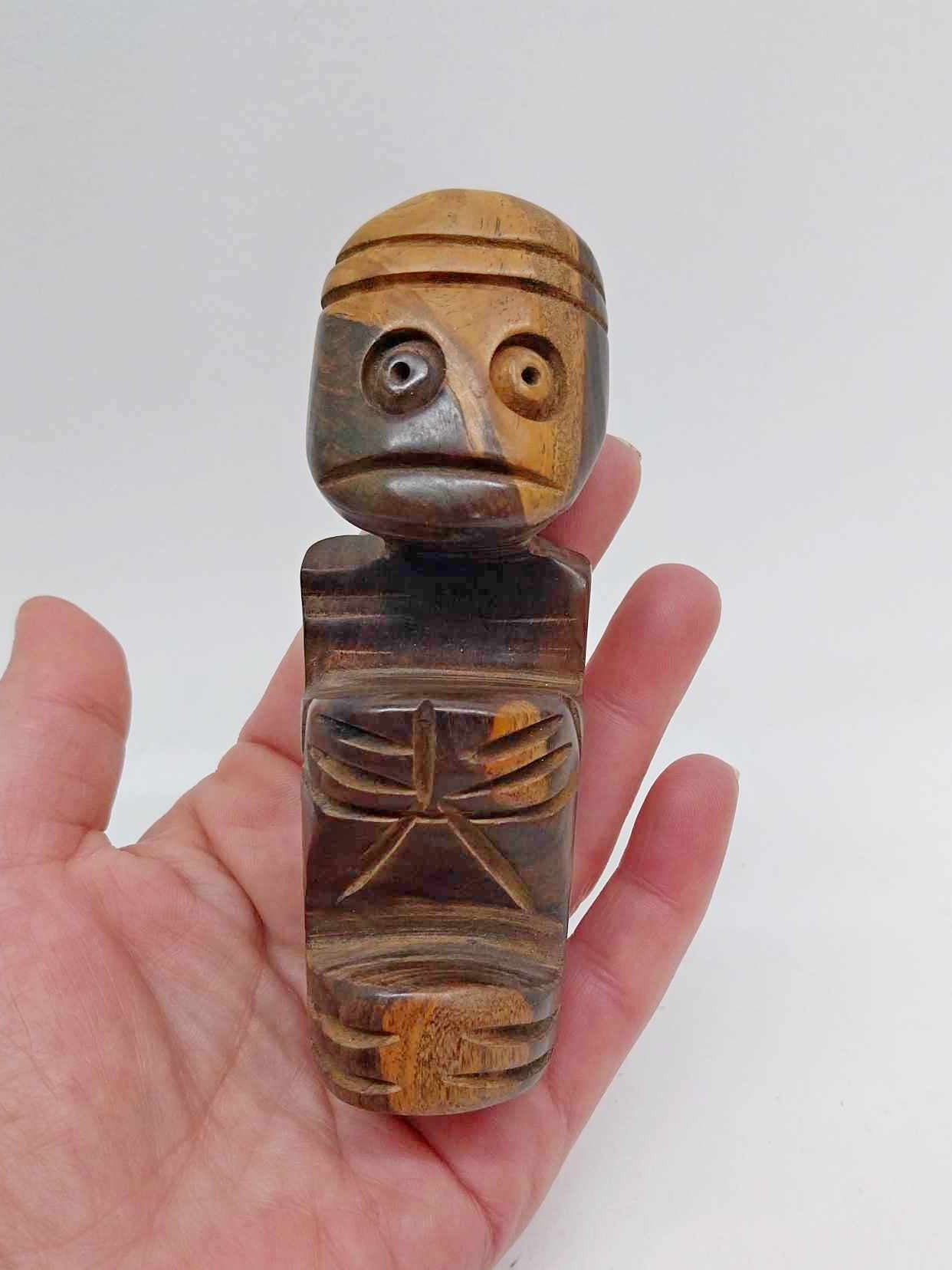 African Hand Carved Wooden Figure