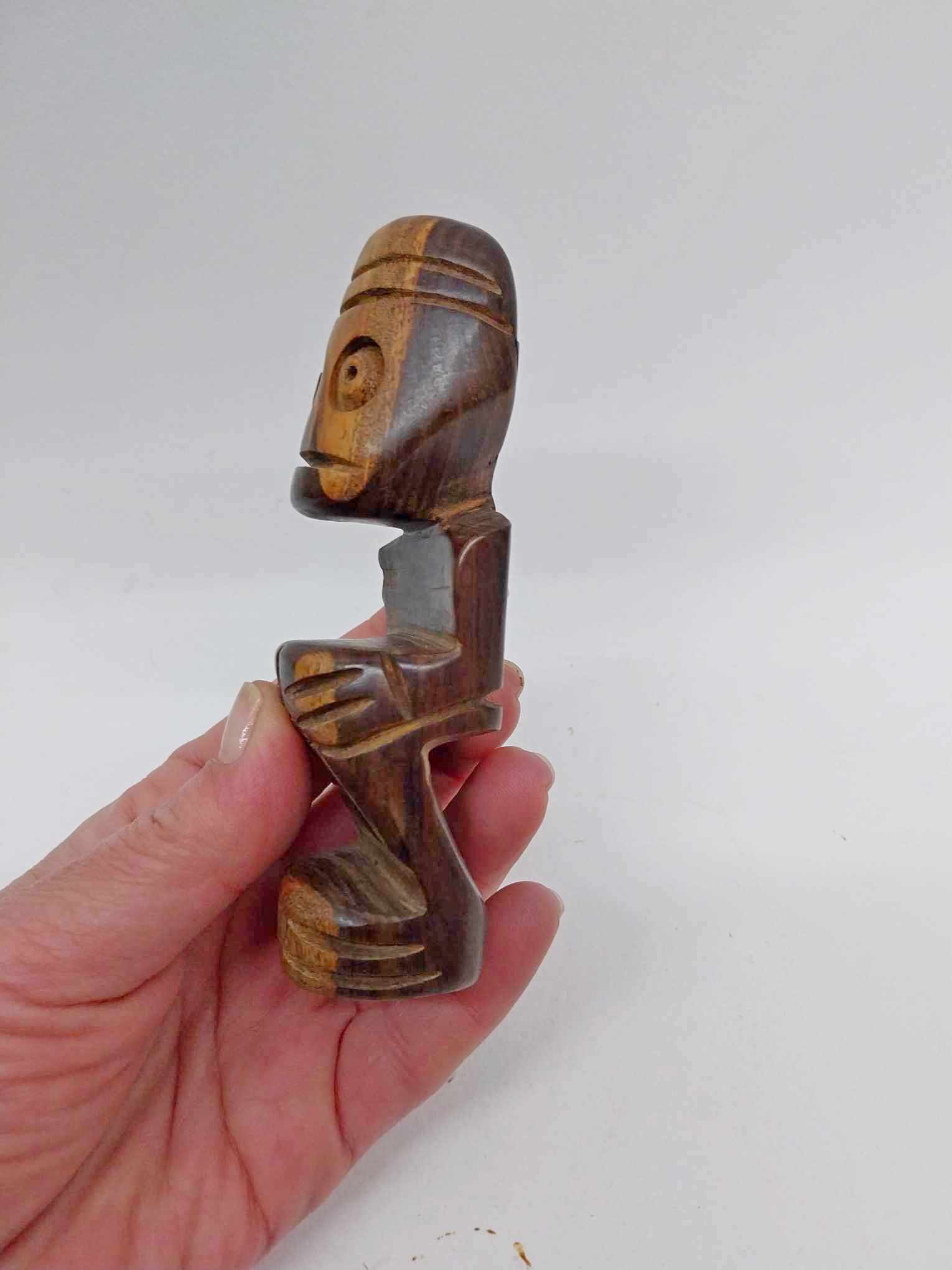 African Hand Carved Wooden Figure