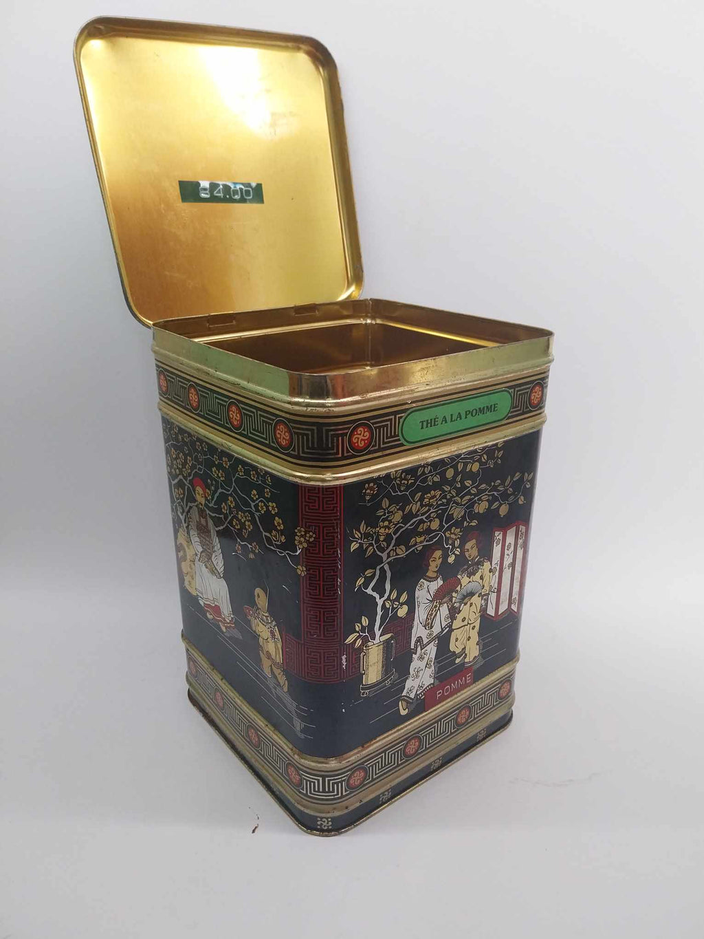 Vintage Collectible Tin – Oriental Design, Made in England