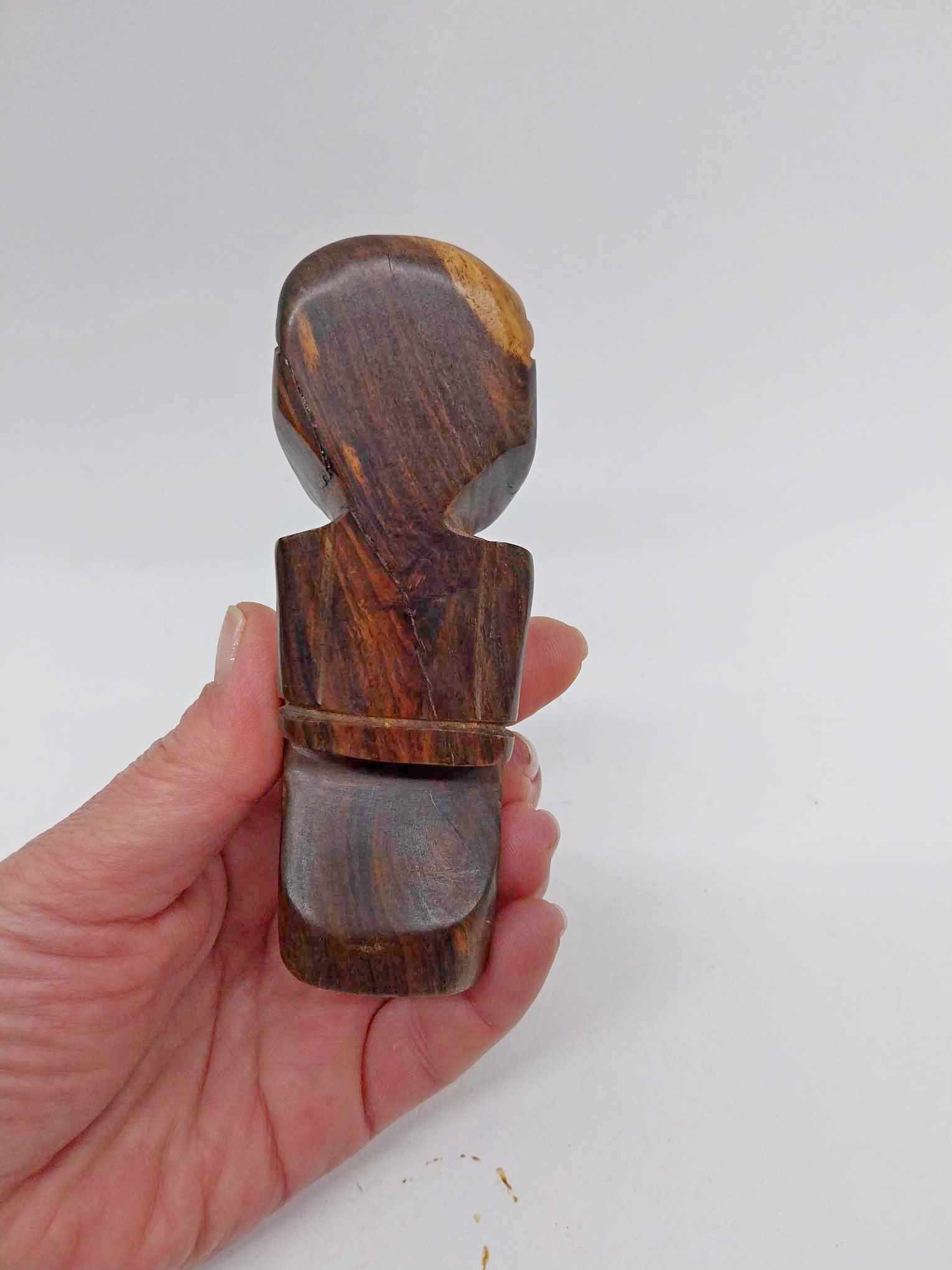 African Hand Carved Wooden Figure