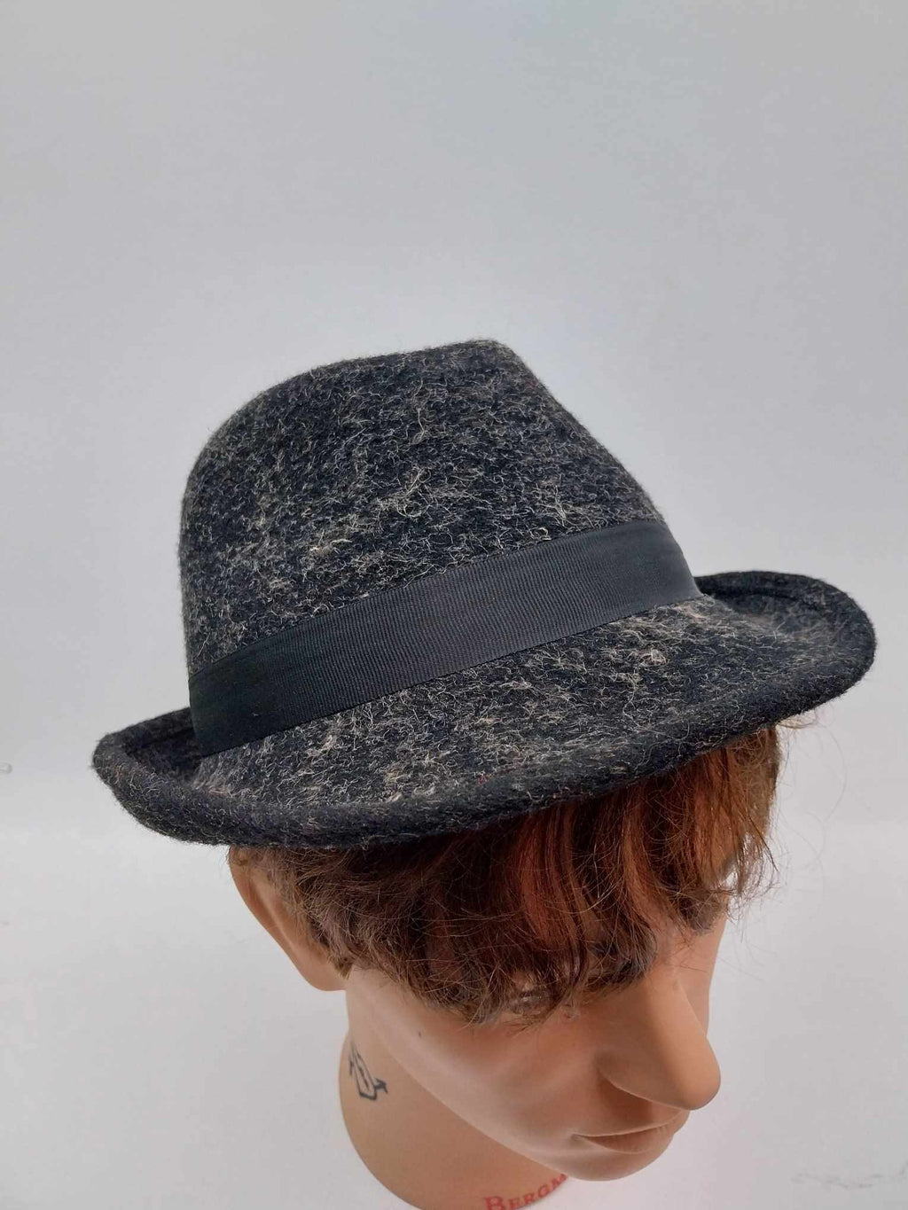 Vintage Bulgarian Mohair Fedora Hat — Tag '73 - NOS