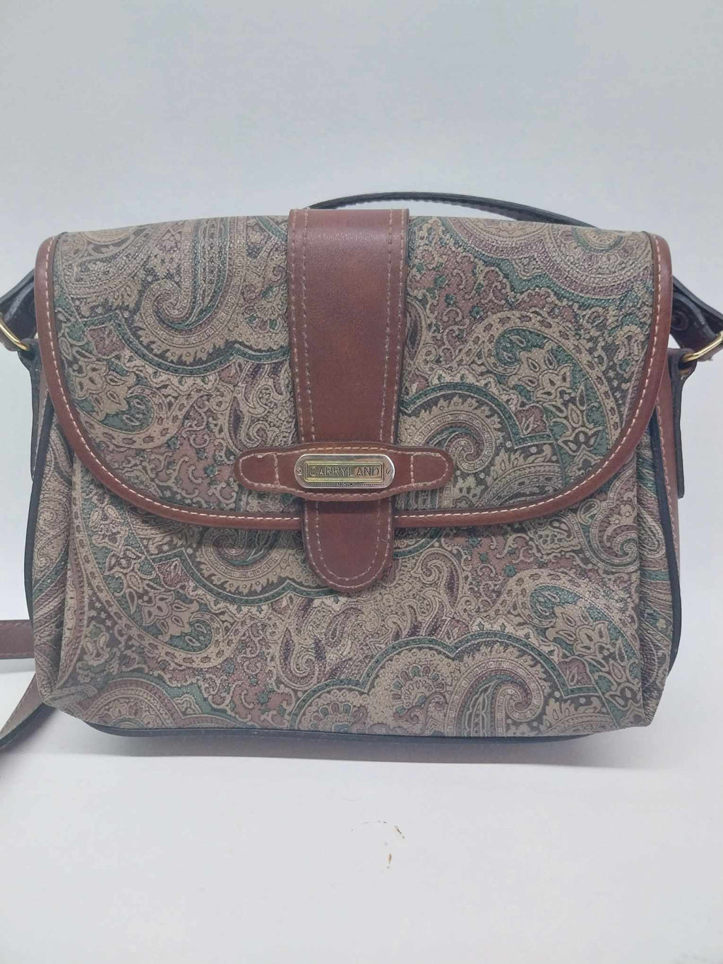 Carryland USA Vintage Paisley Crossbody Bag