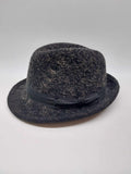 Vintage Bulgarian Mohair Fedora Hat — Tag '73 - NOS