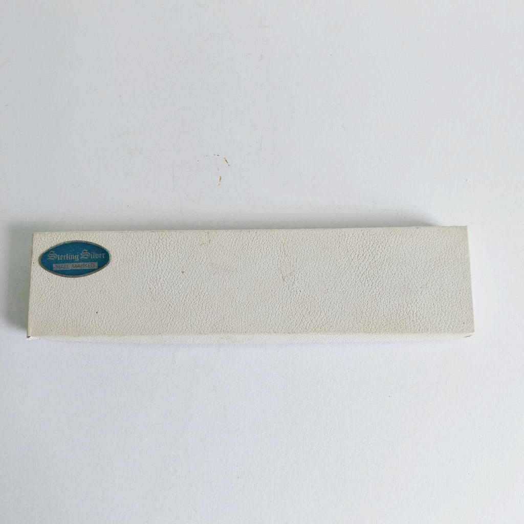 Vintage stainless steel and silver cake spatula Sheffield England with certificate