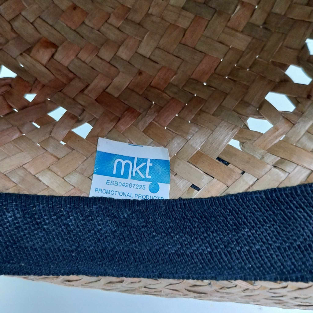 Interior of el Jimador straw hat showing MKT Promotional Products label ESB04267225