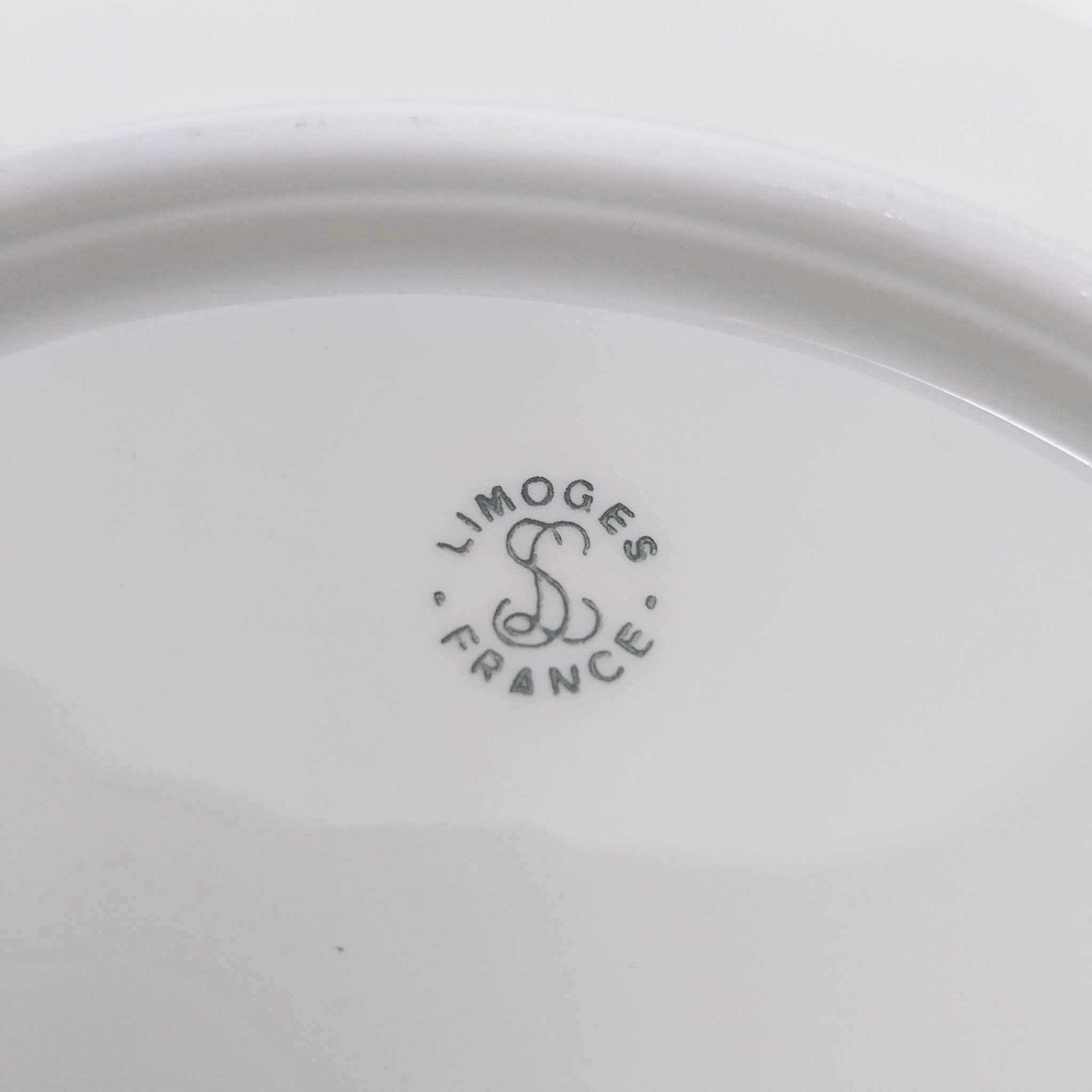 Limoges France Decorative Plate — Le Cantou, Coin du Feu
