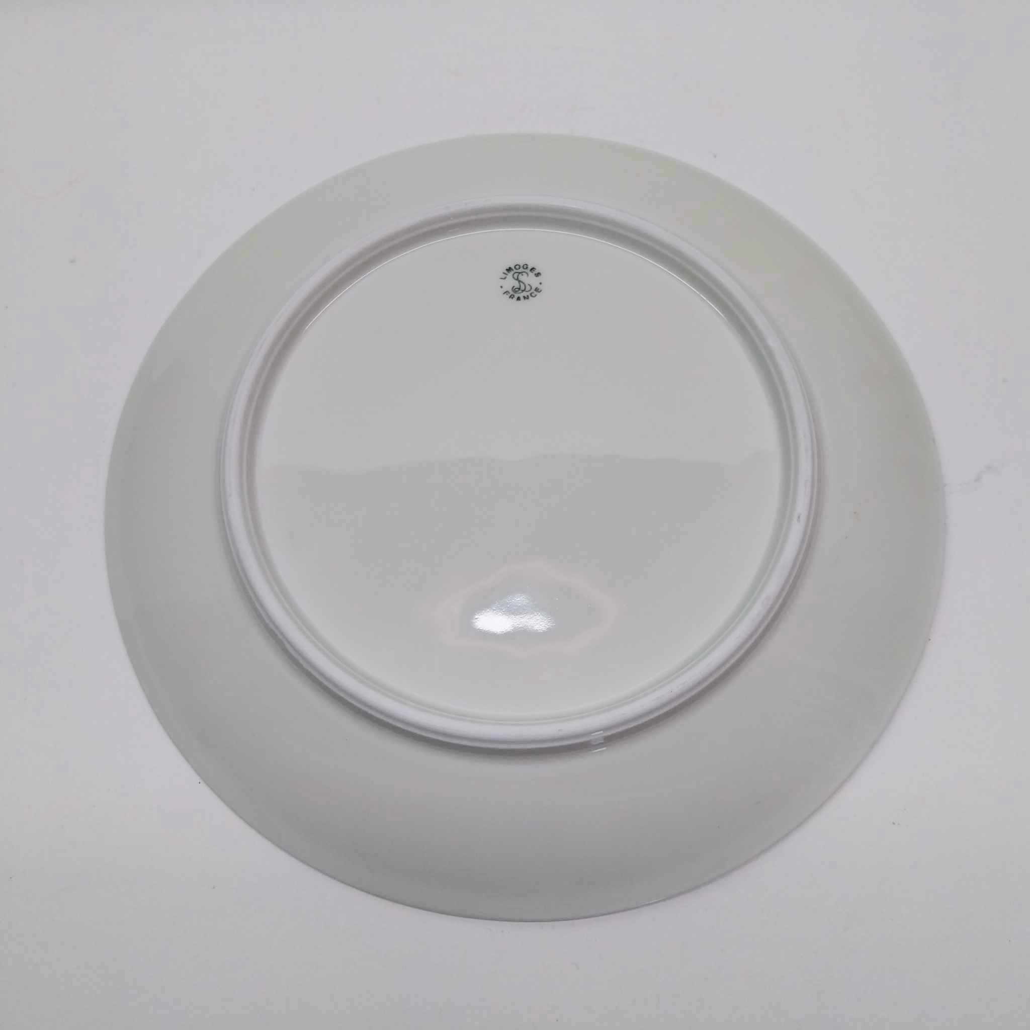 Limoges France Decorative Plate — Le Cantou, Coin du Feu