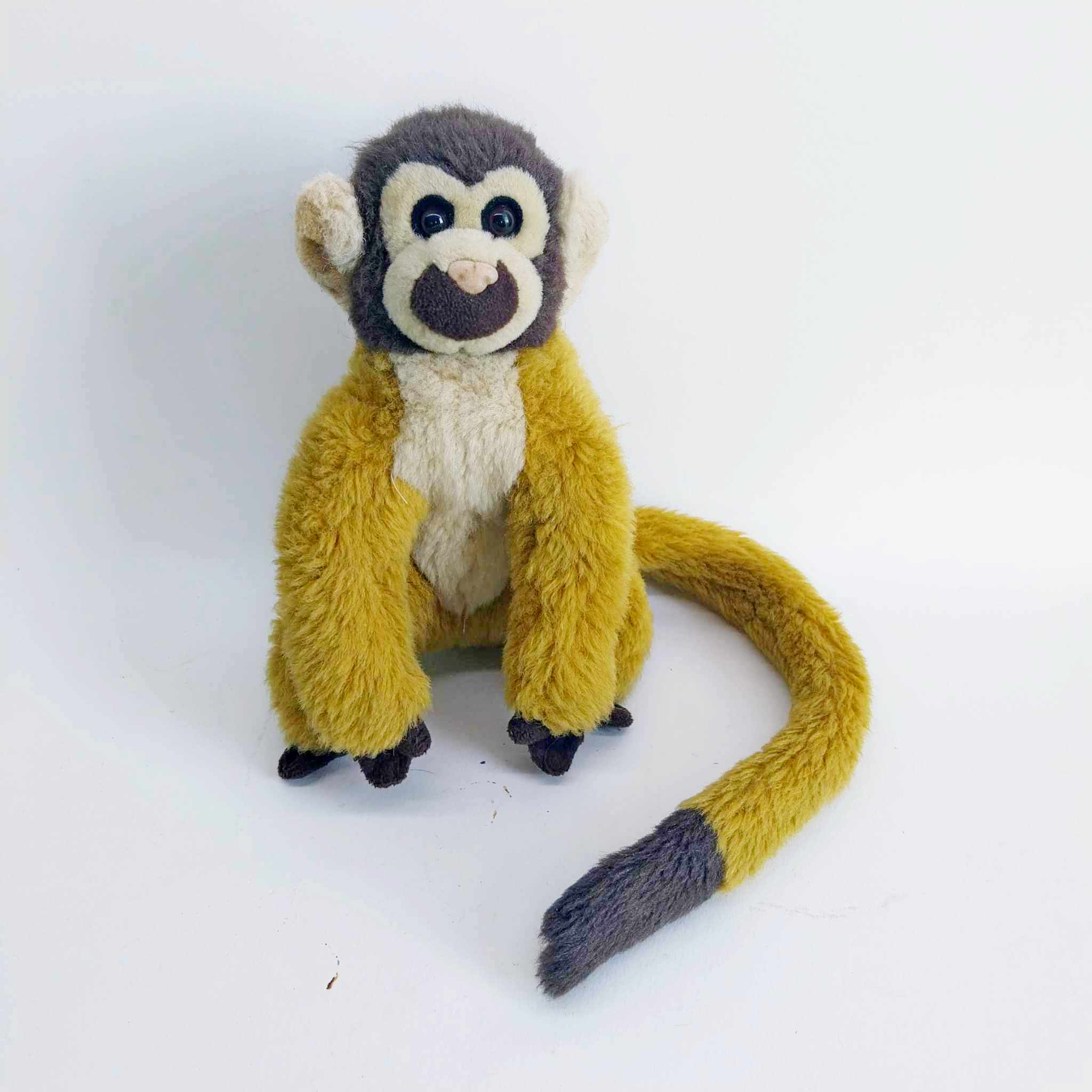 Vintage Plush Squirrel Monkey Toy