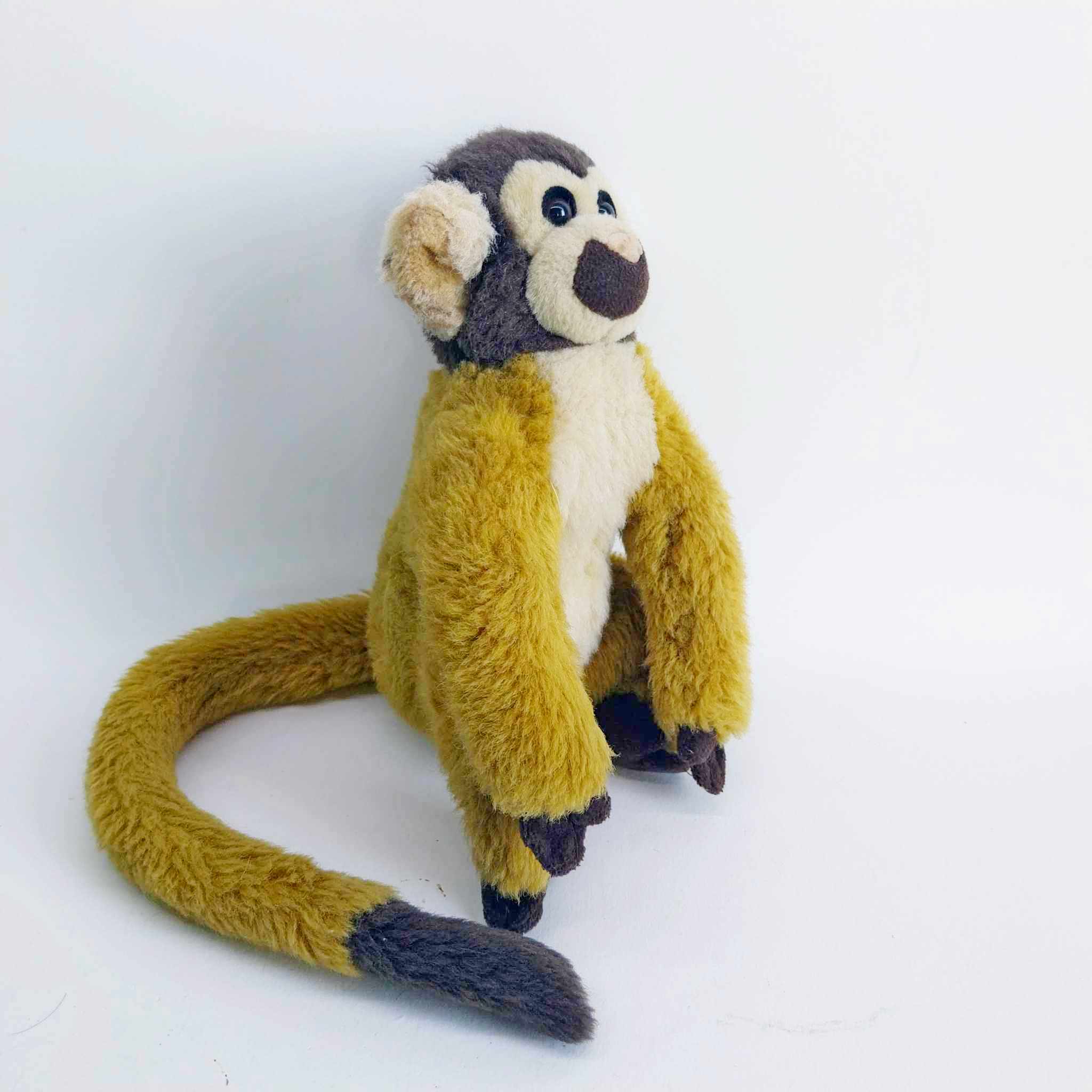 Vintage Plush Squirrel Monkey Toy