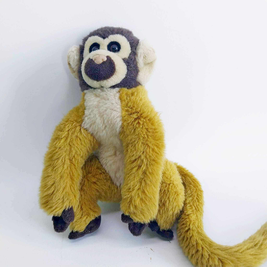 Vintage Plush Squirrel Monkey Toy