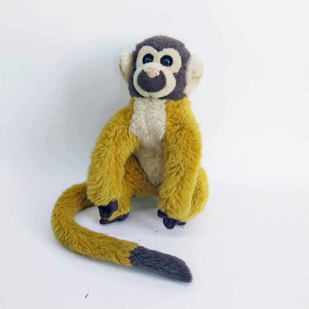 Vintage Plush Squirrel Monkey Toy