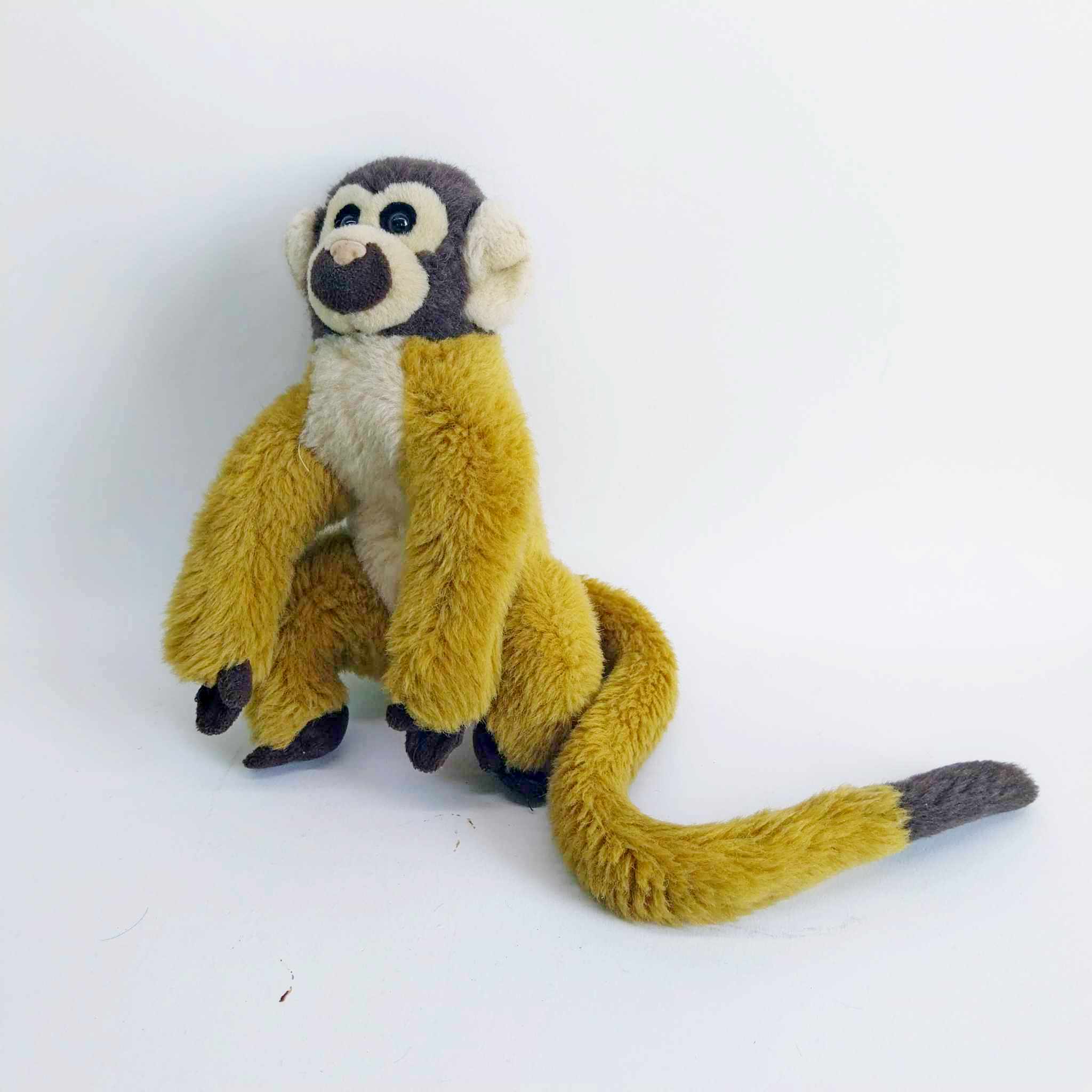Vintage Plush Squirrel Monkey Toy
