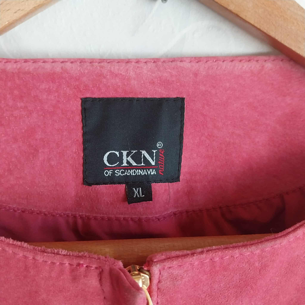 Pink Suede Jacket CKN of Scandinavia — Vintage