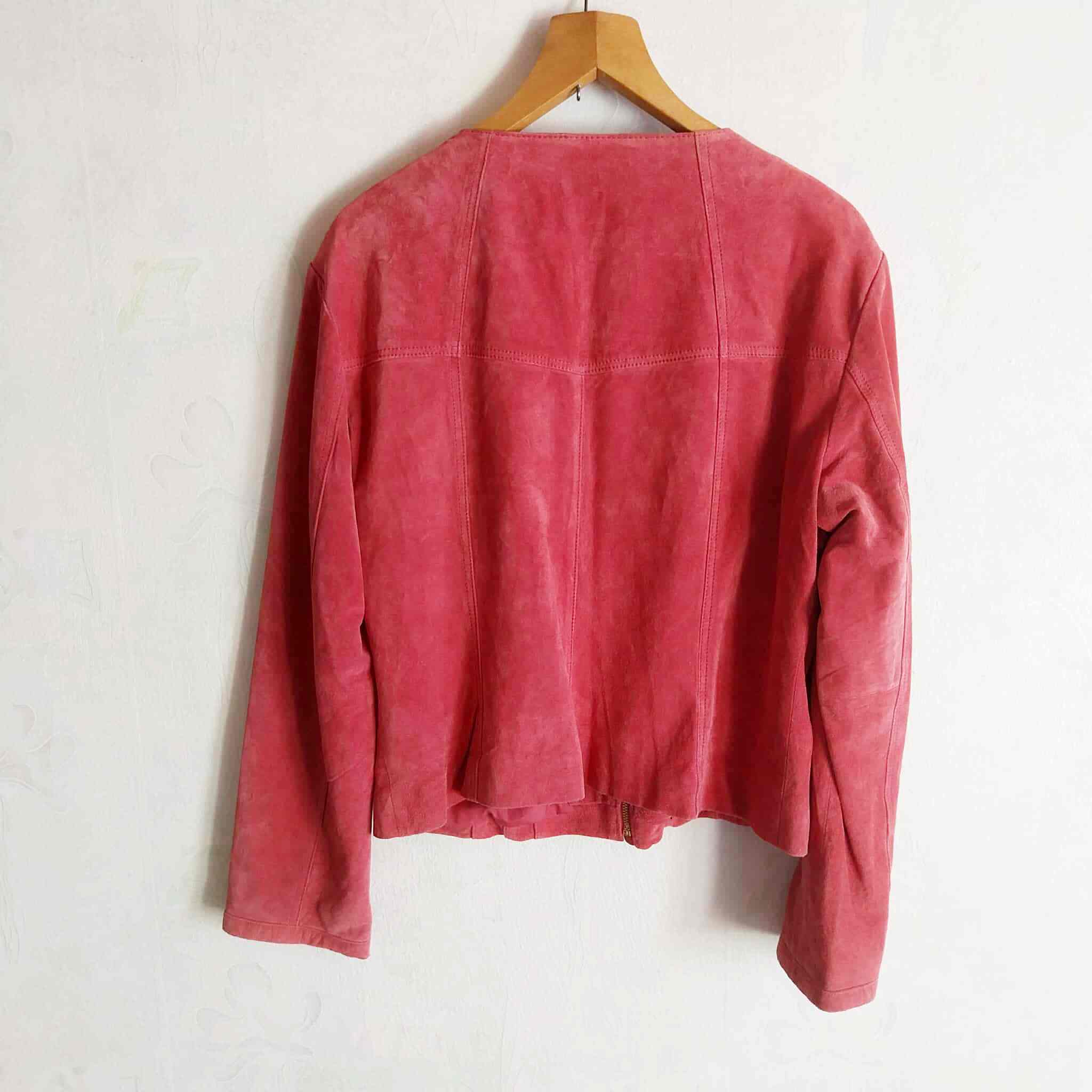 Pink Suede Jacket CKN of Scandinavia — Vintage