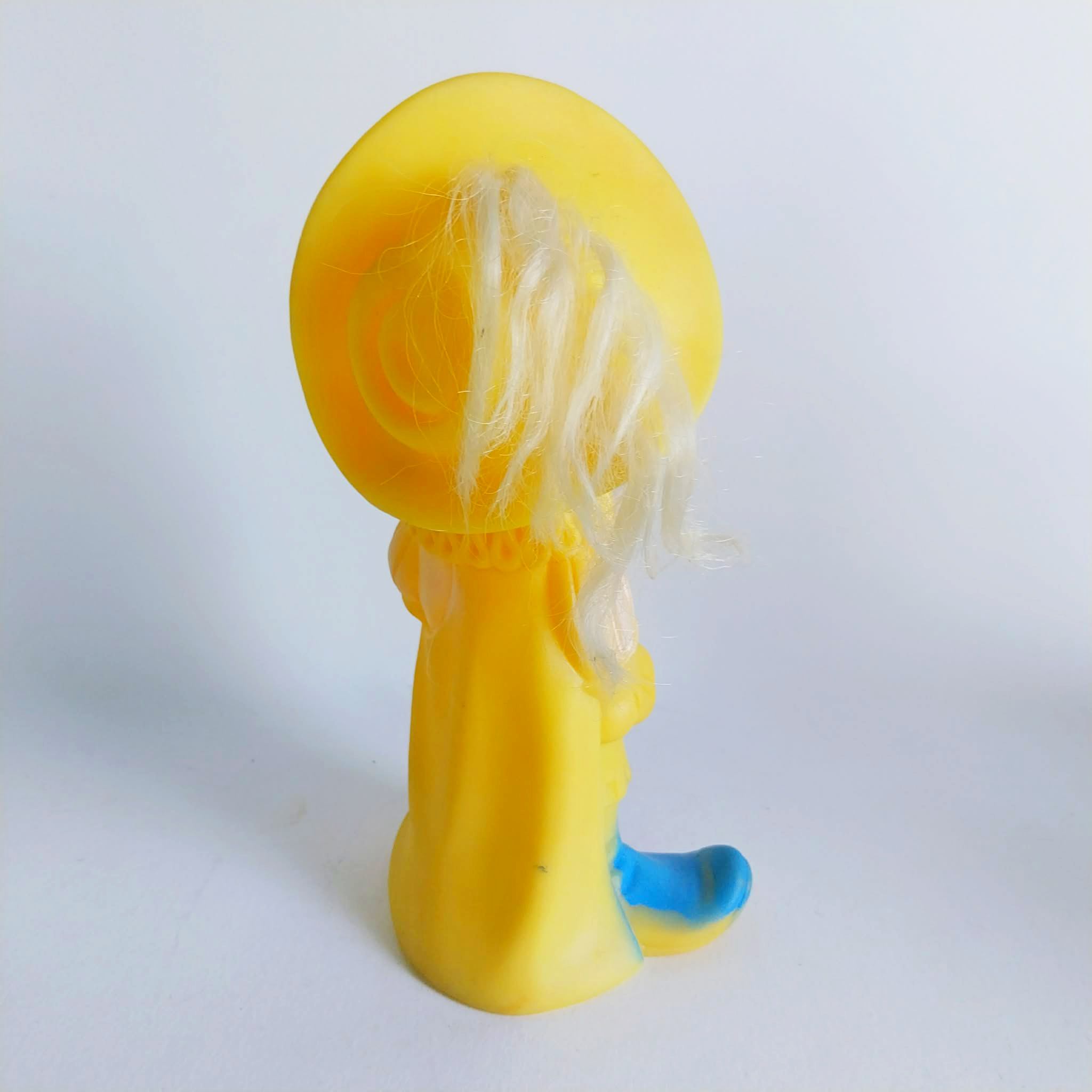 Vintage Rubber Toy Puss in Boots from the USSR, 1980s