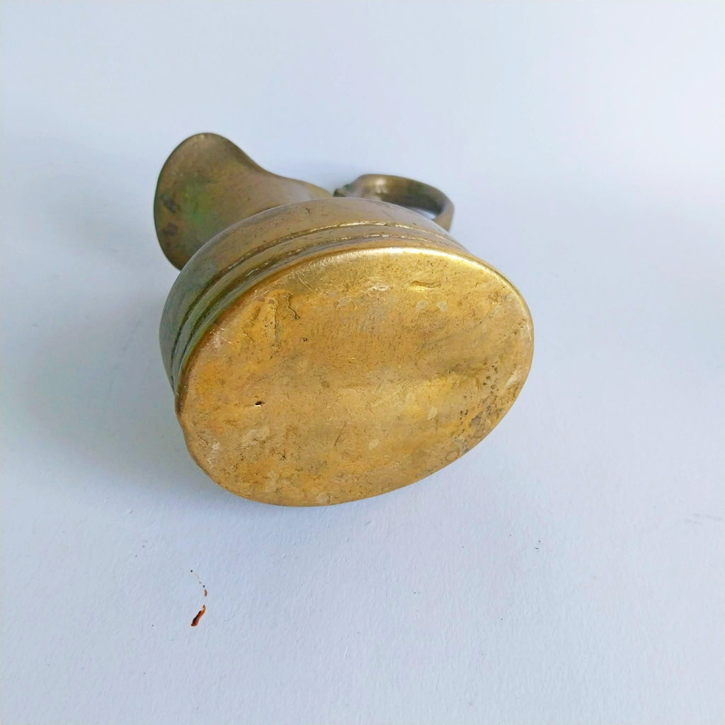 Antique brass jug, Handmade jug made of solid brass