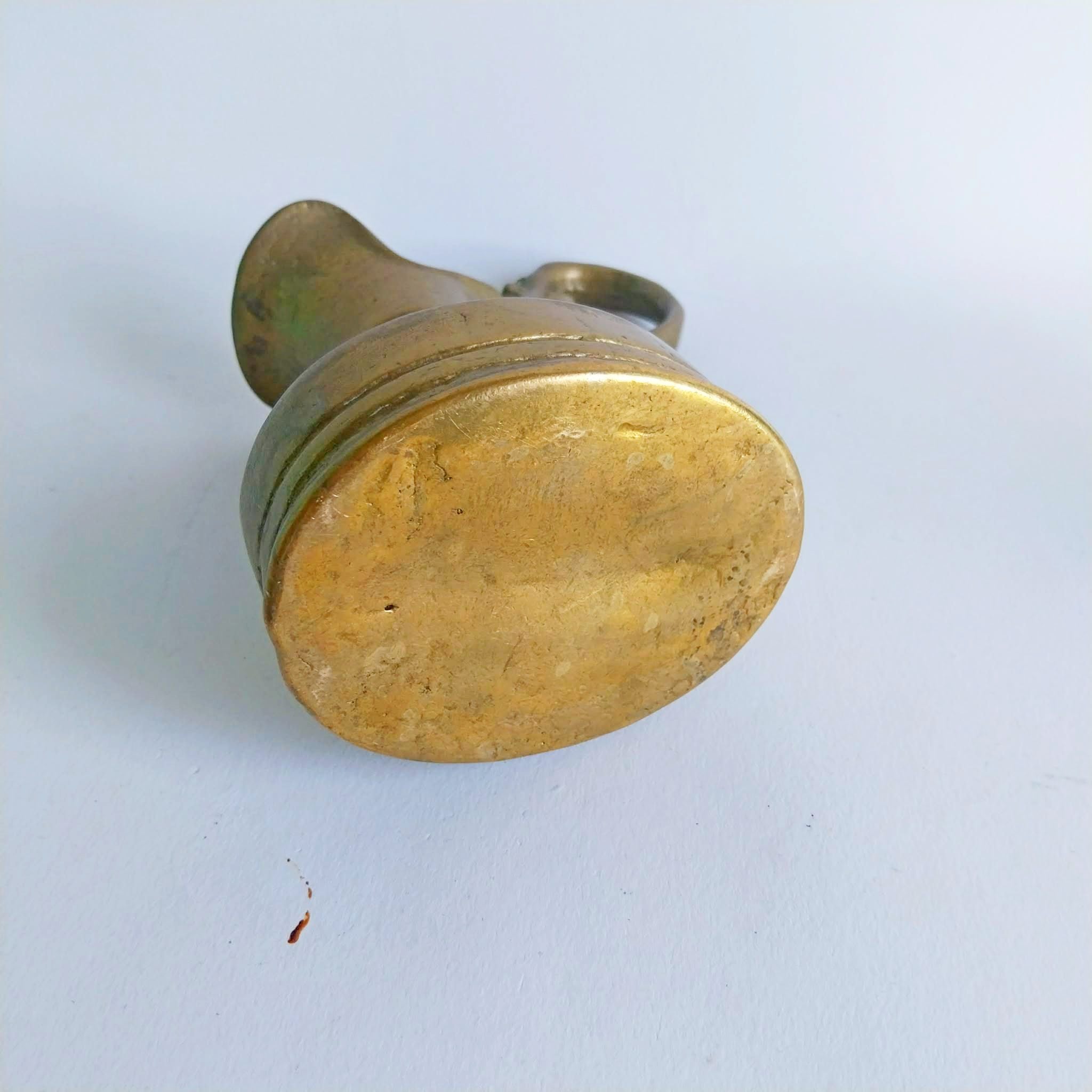 Antique brass jug, Handmade jug made of solid brass
