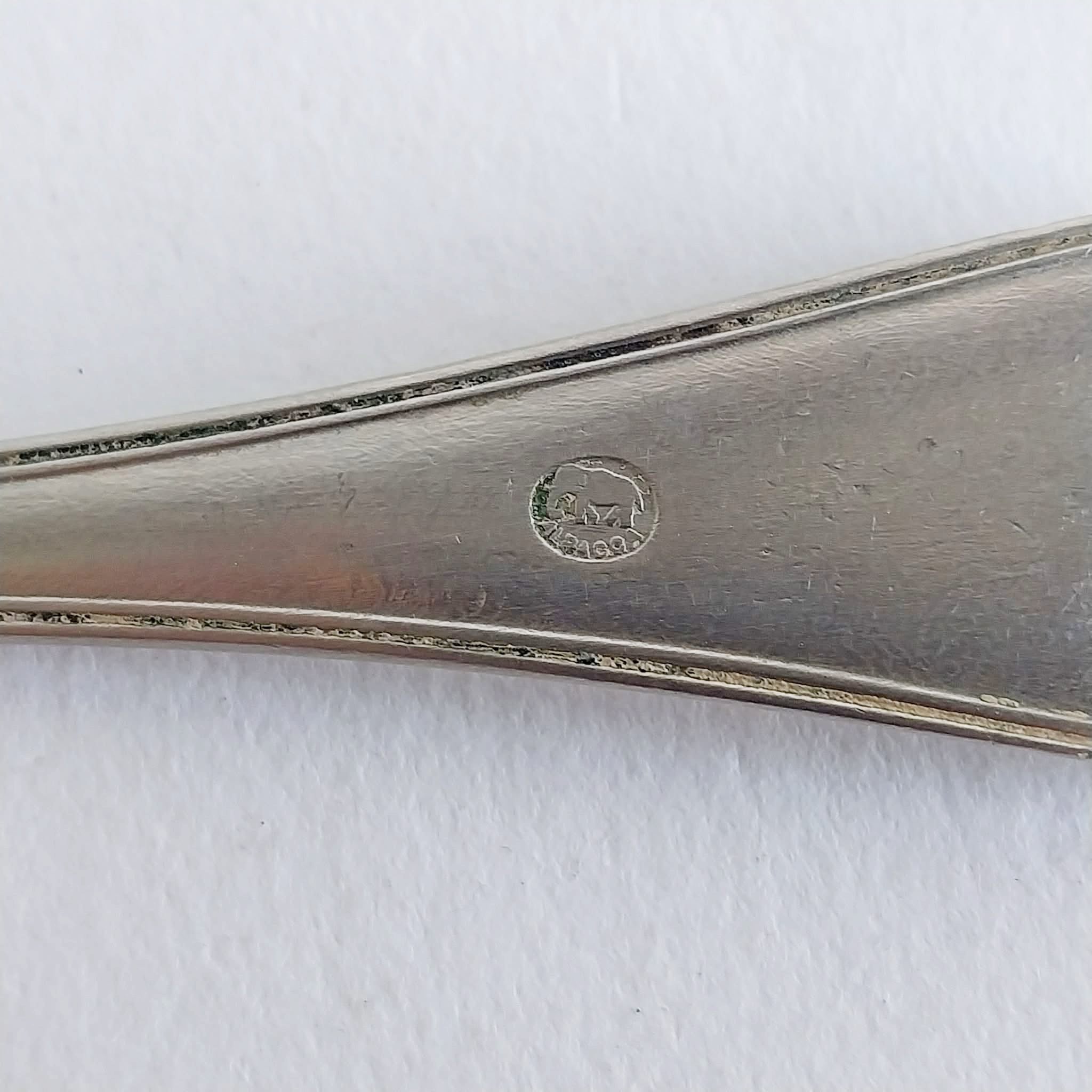 Vintage ALPACCA Silver-Plated Dinner Forks – Set of 8 with Floral Engraving