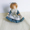Vintage French Porcelain Doll - Full Ceramic Body