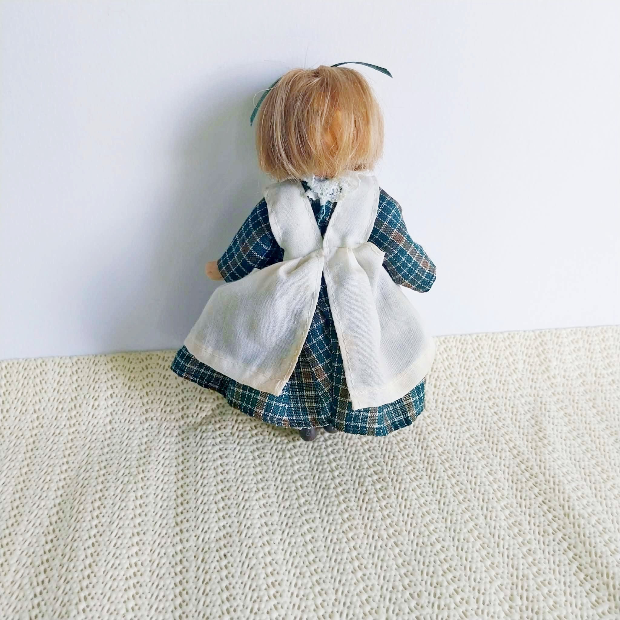 Vintage French Porcelain Doll - Full Ceramic Body