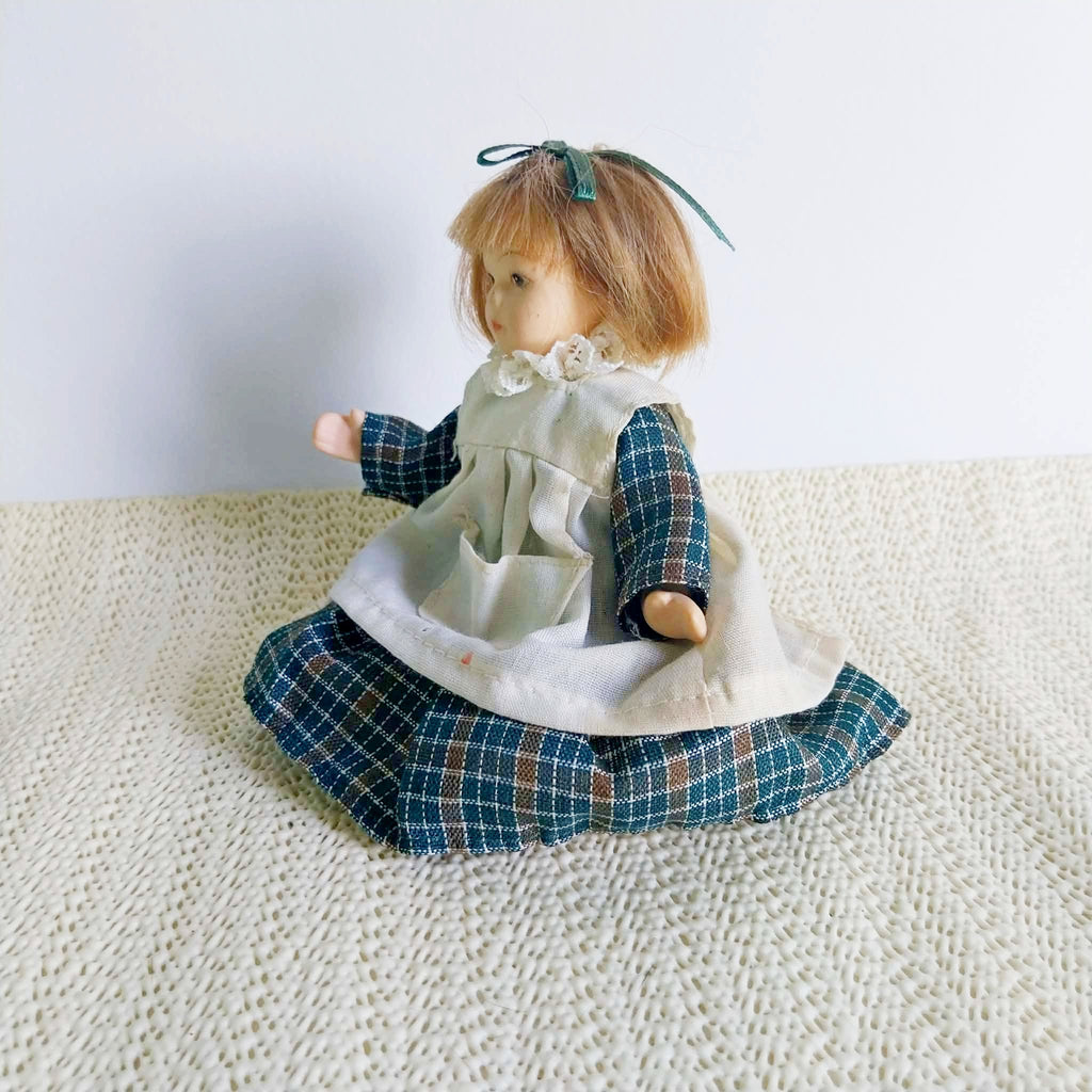Vintage French Porcelain Doll - Full Ceramic Body