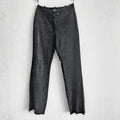 ARMA Women's Black Suede Leather Trousers – Size L
