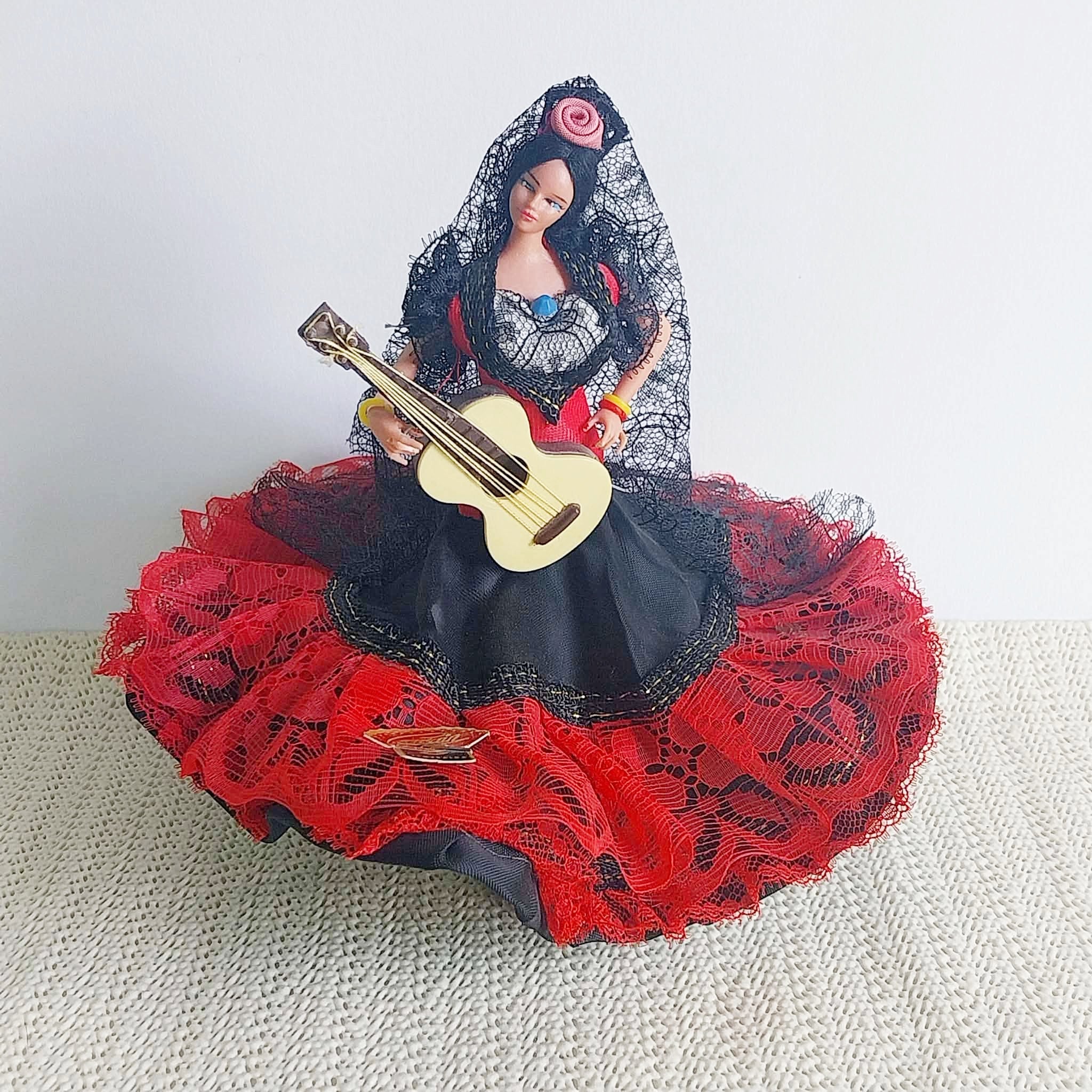 Vintage Spanish Flamenco Doll Esmeralda by Marin Chiclana