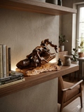 Handcrafted Root Wood Sculpture — One-of-a-Kind Folk Art