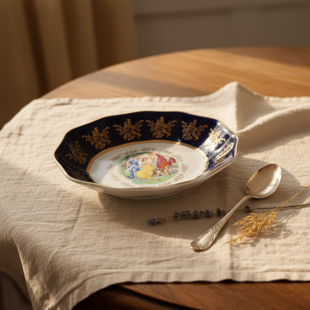 Beautiful vintage porcelain bowl