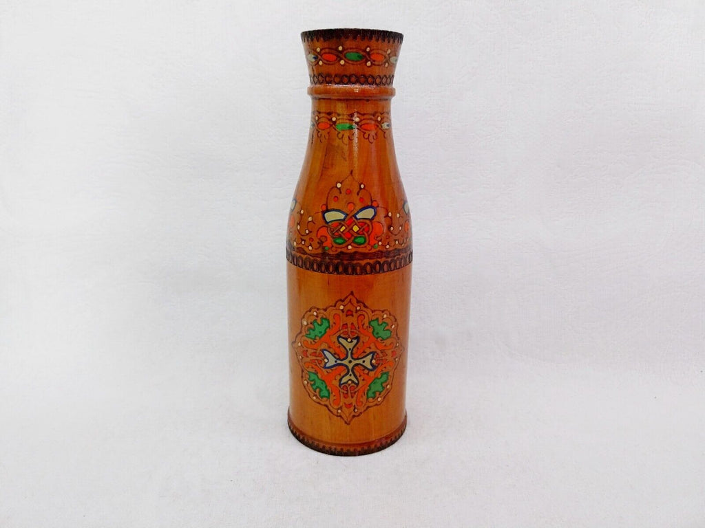 Vintage wooden bottle box, from Bulgaria, 1970s
