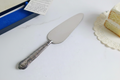 Vintage stainless steel and silver cake spatula Sheffield England with certificate